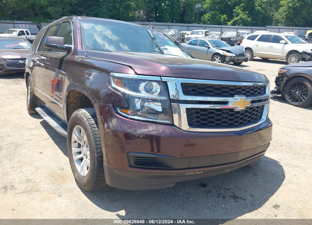 2017 CHEVROLET TAHOE LT VIN: 1GNSCBKC8HR280980