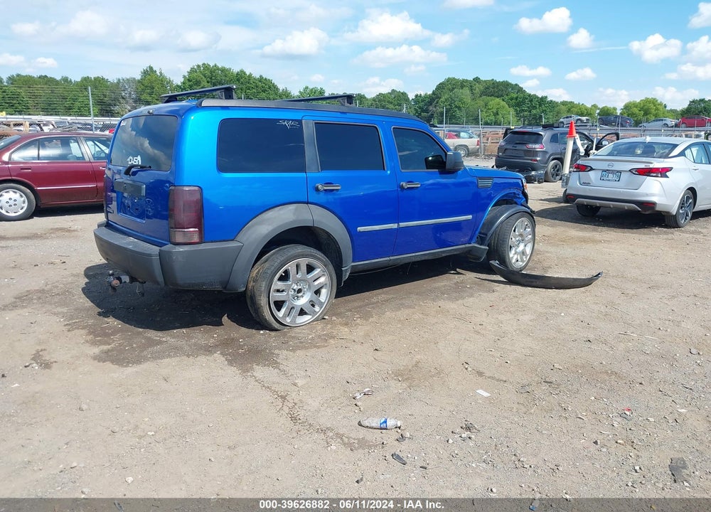 2007 NITRO DODGE  SXT VIN: 1D8GT28K27W689944