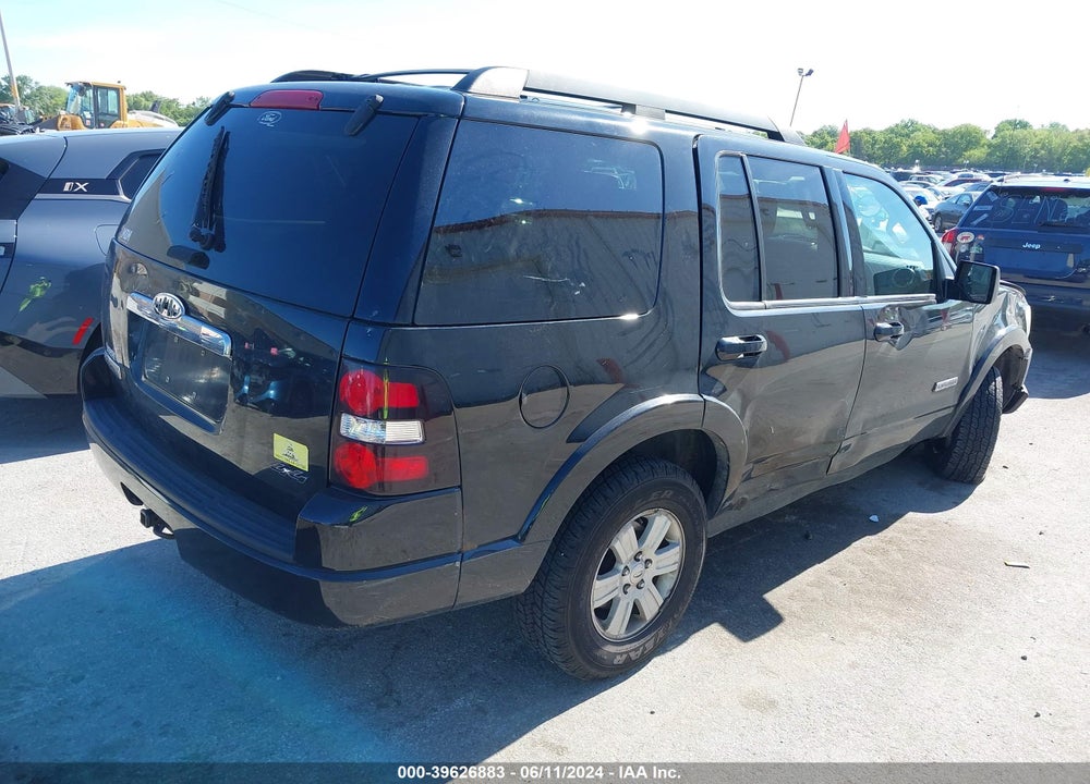 2008 FORD EXPLORER XLT VIN: 1FMEU73E08UB09214