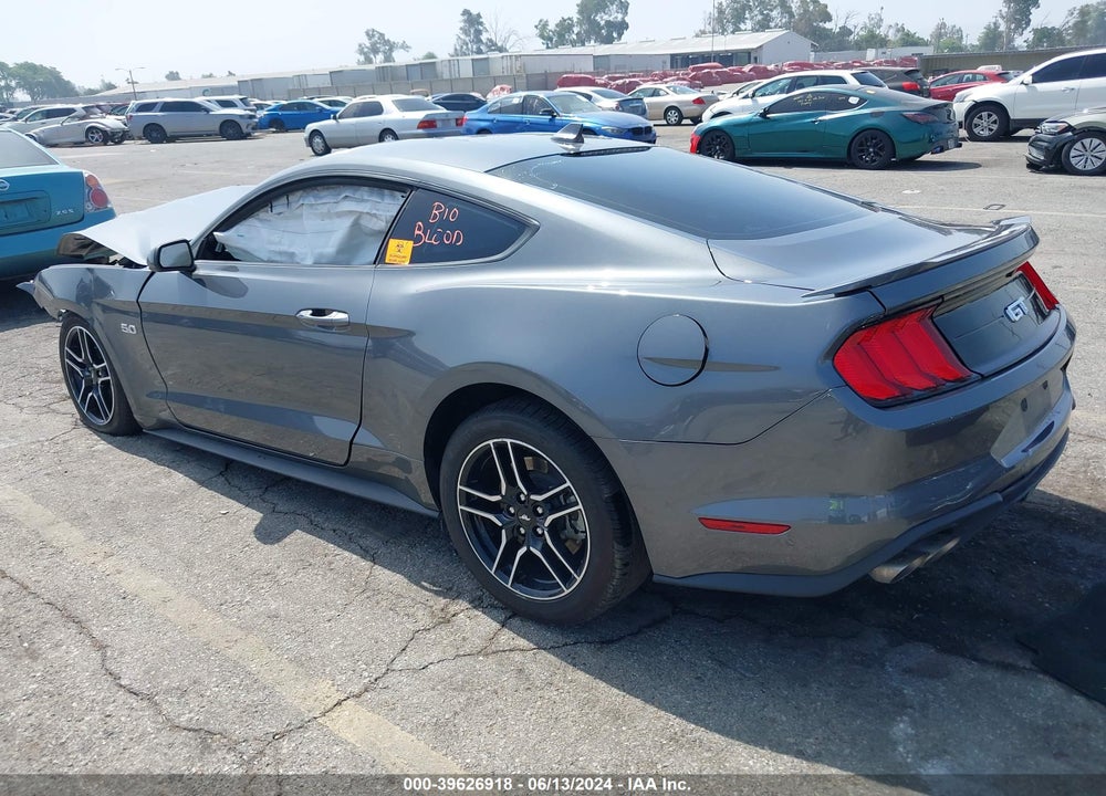 2022 FORD MUSTANG GT PREMIUM FASTBACK VIN: 1FA6P8CF4N5105757