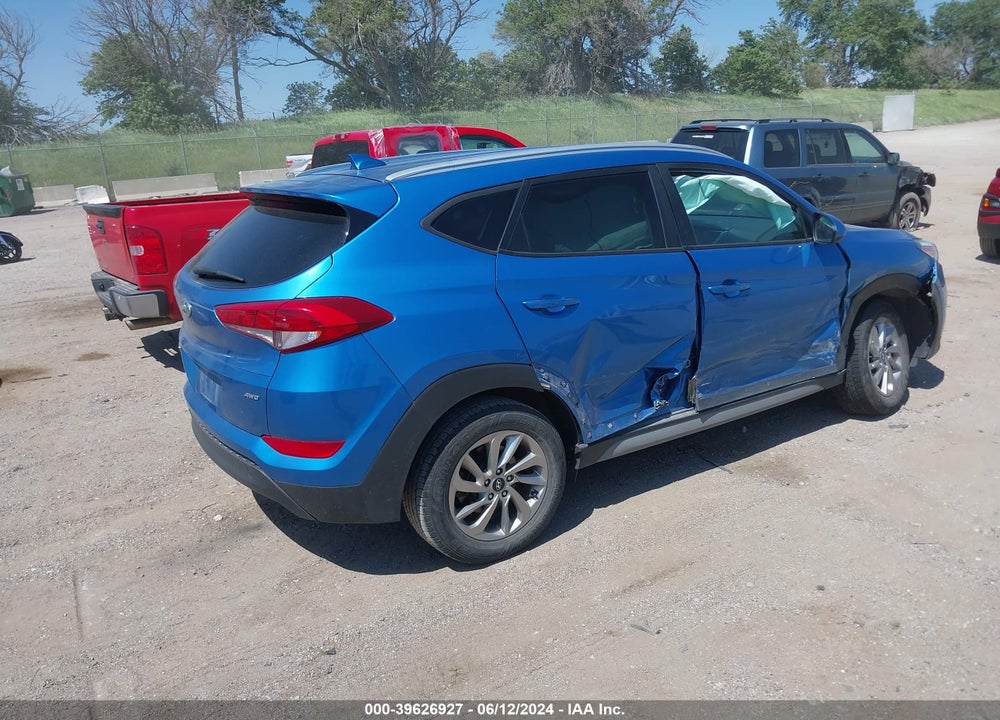 2018 HYUNDAI TUCSON SEL VIN: KM8J3CA47JU729424