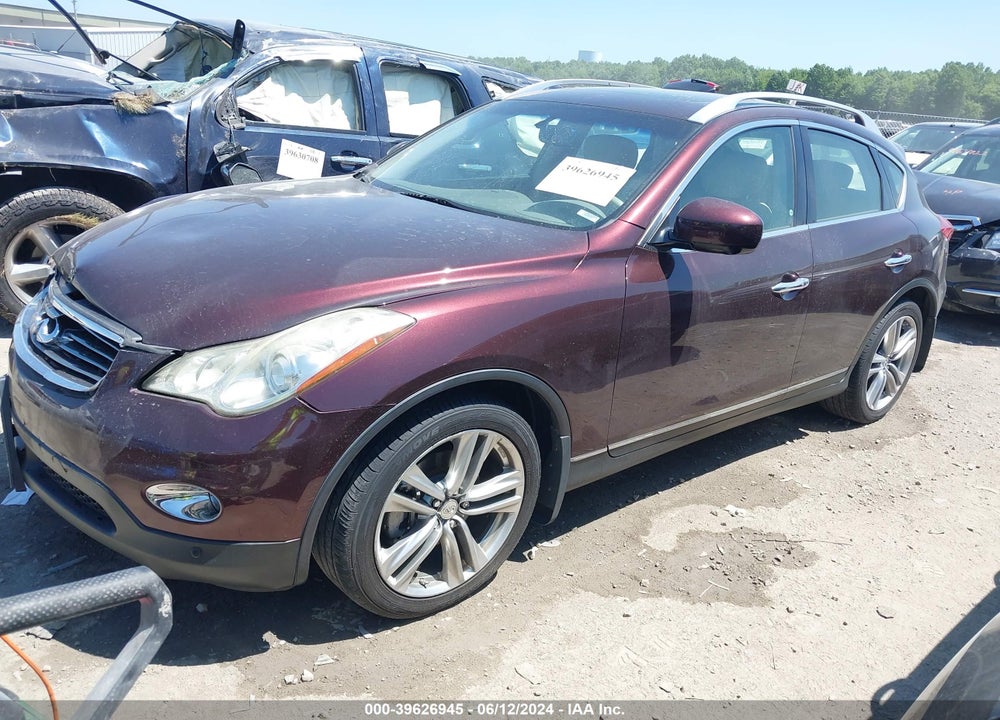 2012 INFINITI EX35 JOURNEY VIN: JN1AJ0HR6CM450207