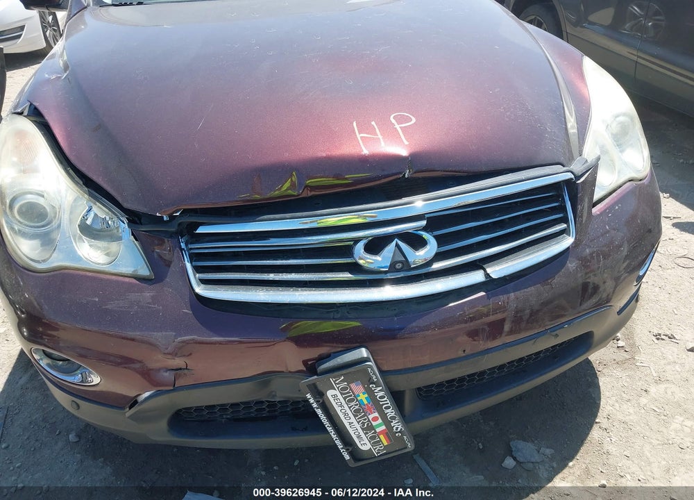 2012 INFINITI EX35 JOURNEY VIN: JN1AJ0HR6CM450207