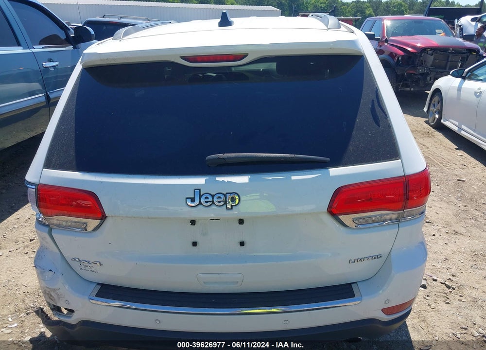 2019 JEEP GRAND CHEROKEE LIMITED 4X4 VIN: 1C4RJFBG0KC829606