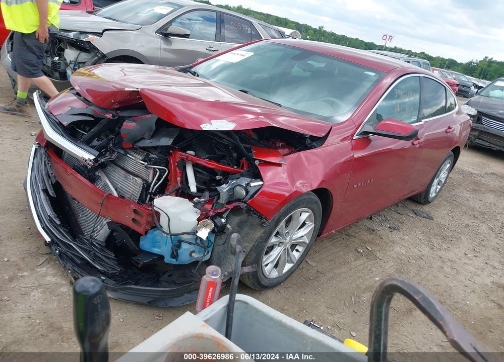 2021 CHEVROLET MALIBU FWD LT VIN: 1G1ZD5ST4MF061542