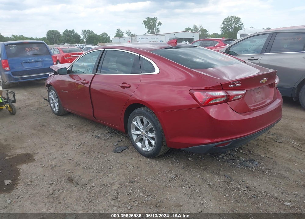 2021 CHEVROLET MALIBU FWD LT VIN: 1G1ZD5ST4MF061542