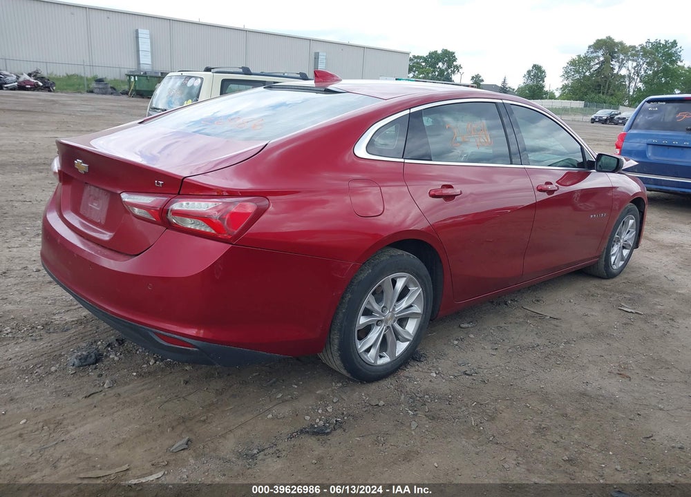 2021 CHEVROLET MALIBU FWD LT VIN: 1G1ZD5ST4MF061542