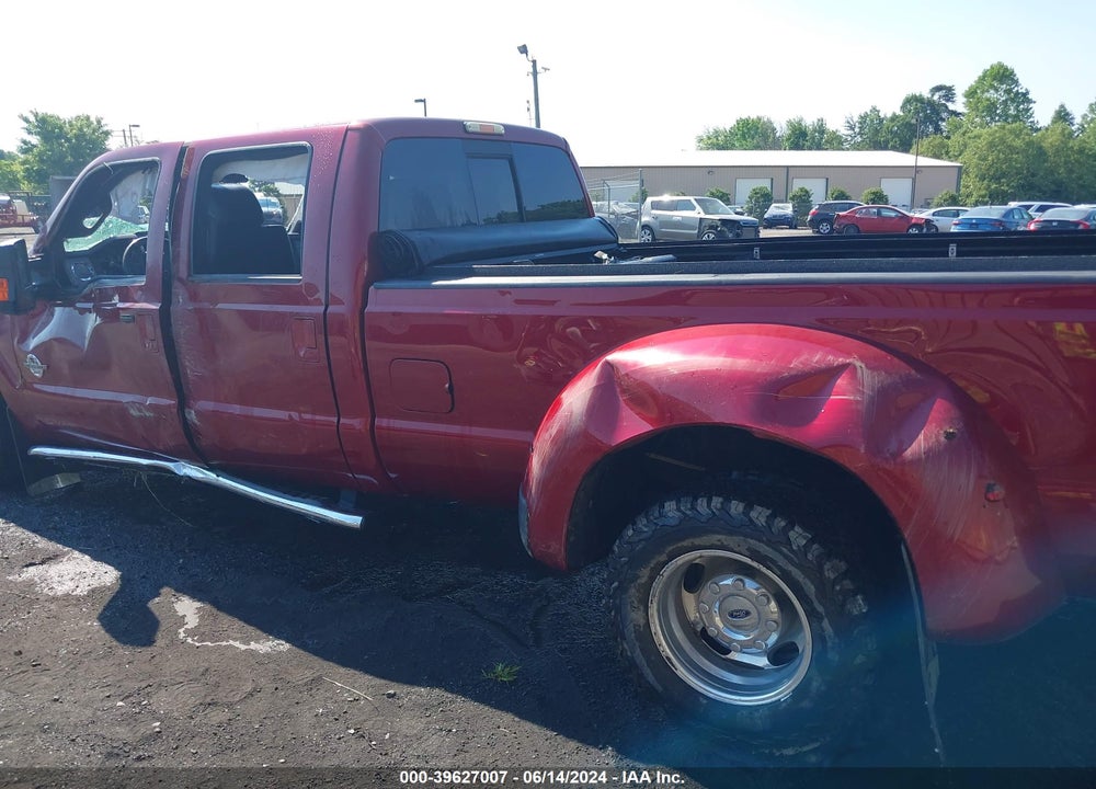 2014 FORD F-350 LARIAT VIN: 1FT8W3DTXEEA95653