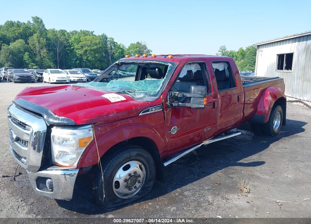 2014 FORD F-350 LARIAT VIN: 1FT8W3DTXEEA95653