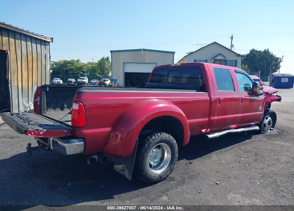2014 FORD F-350 LARIAT VIN: 1FT8W3DTXEEA95653