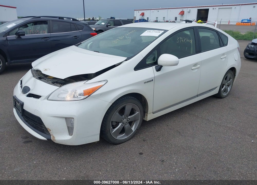 2013 TOYOTA PRIUS THREE SE VIN: JTDKN3DUXD1660023