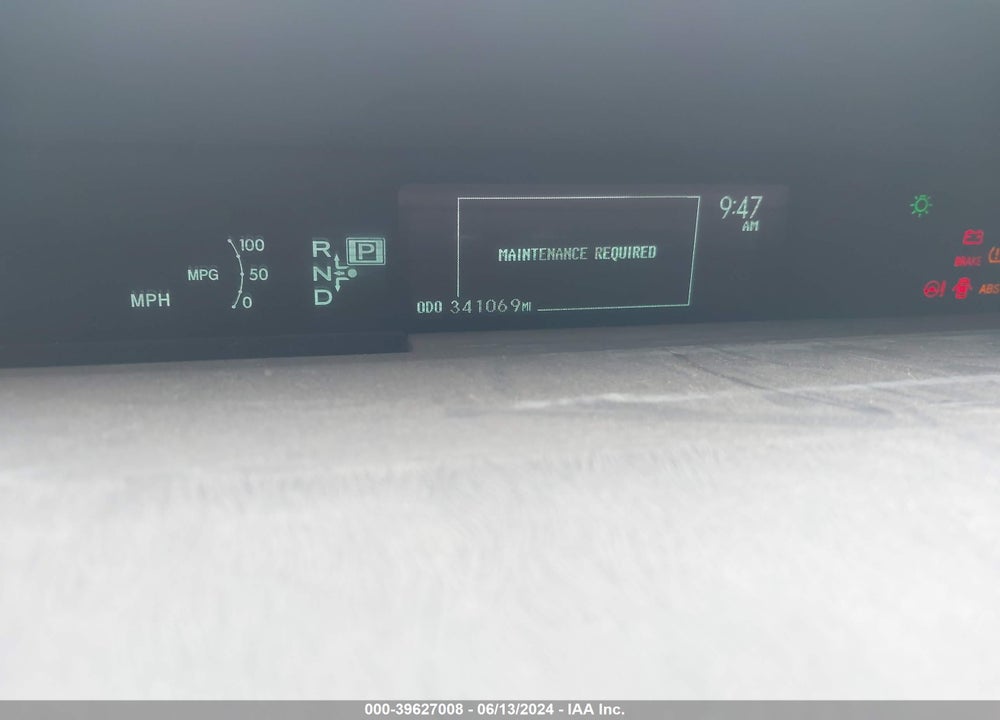 2013 TOYOTA PRIUS THREE SE VIN: JTDKN3DUXD1660023