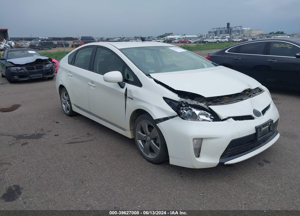 2013 TOYOTA PRIUS THREE SE VIN: JTDKN3DUXD1660023