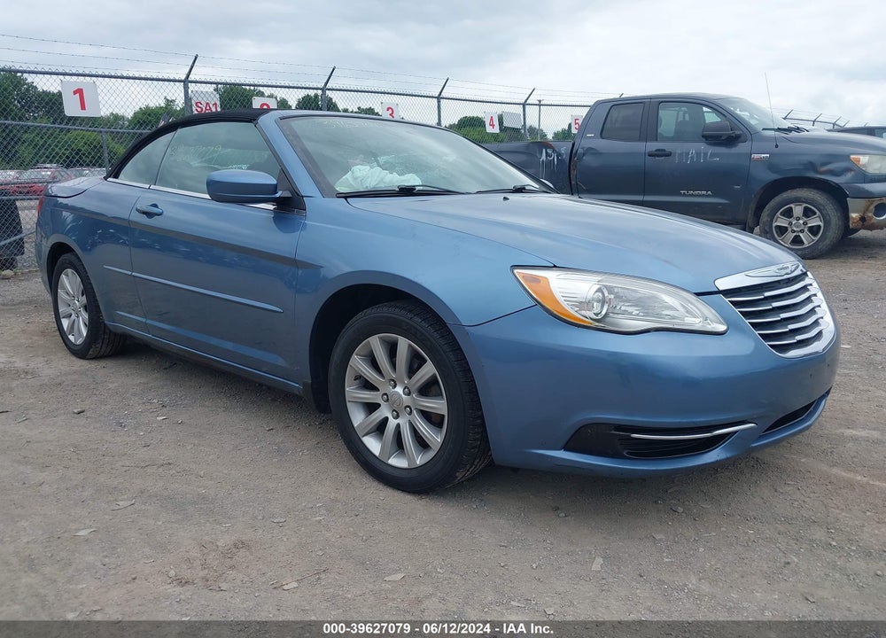 2011 CHRYSLER 200 TOURING VIN: 1C3BC2EB8BN617422