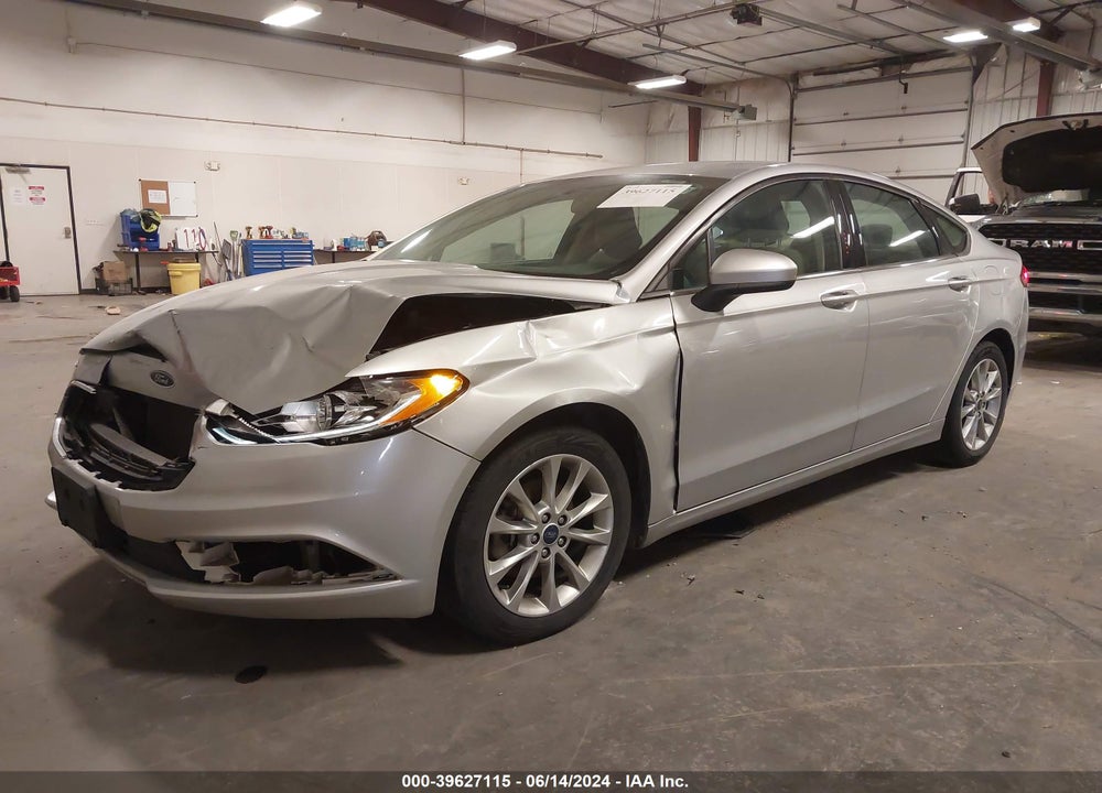 2017 FORD FUSION SE VIN: 3FA6P0H76HR117994