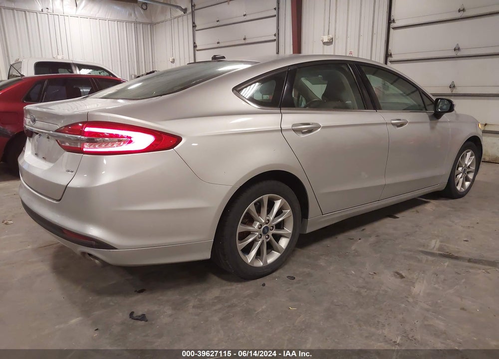 2017 FORD FUSION SE VIN: 3FA6P0H76HR117994