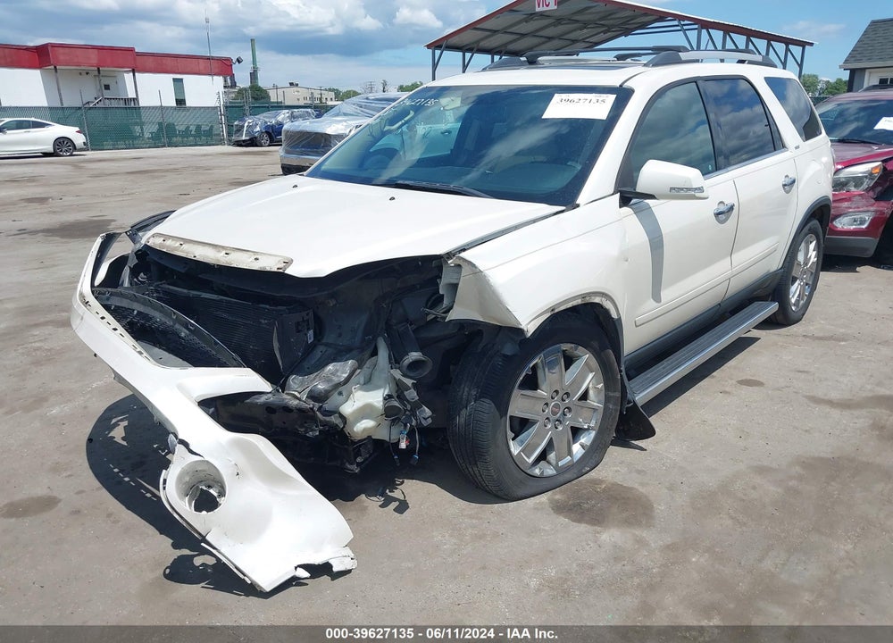 2010 GMC ACADIA SLT-1 VIN: 1GKLRMED1AJ232774