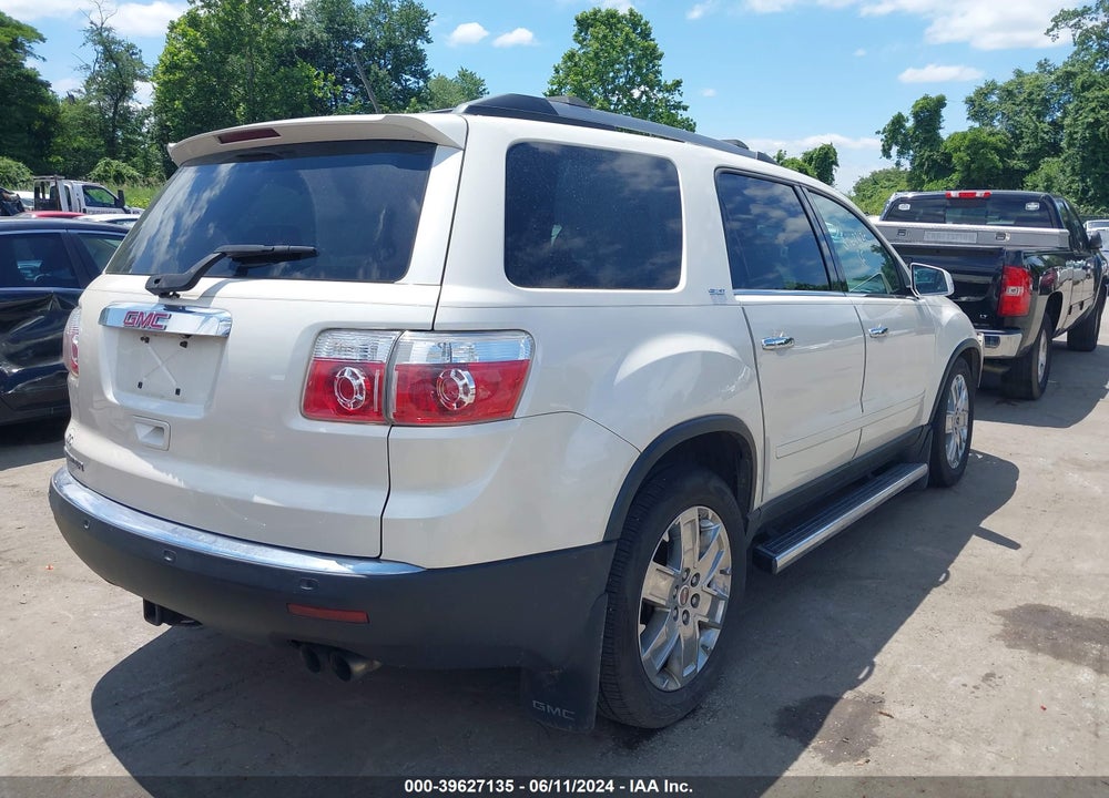 2010 GMC ACADIA SLT-1 VIN: 1GKLRMED1AJ232774