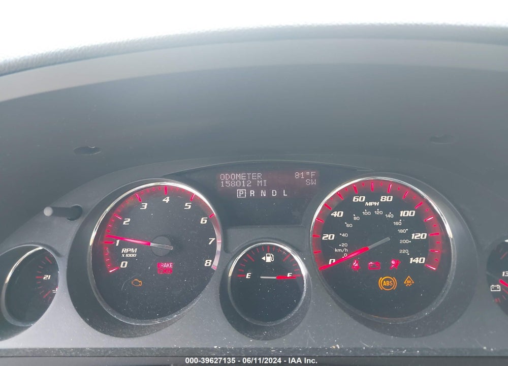 2010 GMC ACADIA SLT-1 VIN: 1GKLRMED1AJ232774