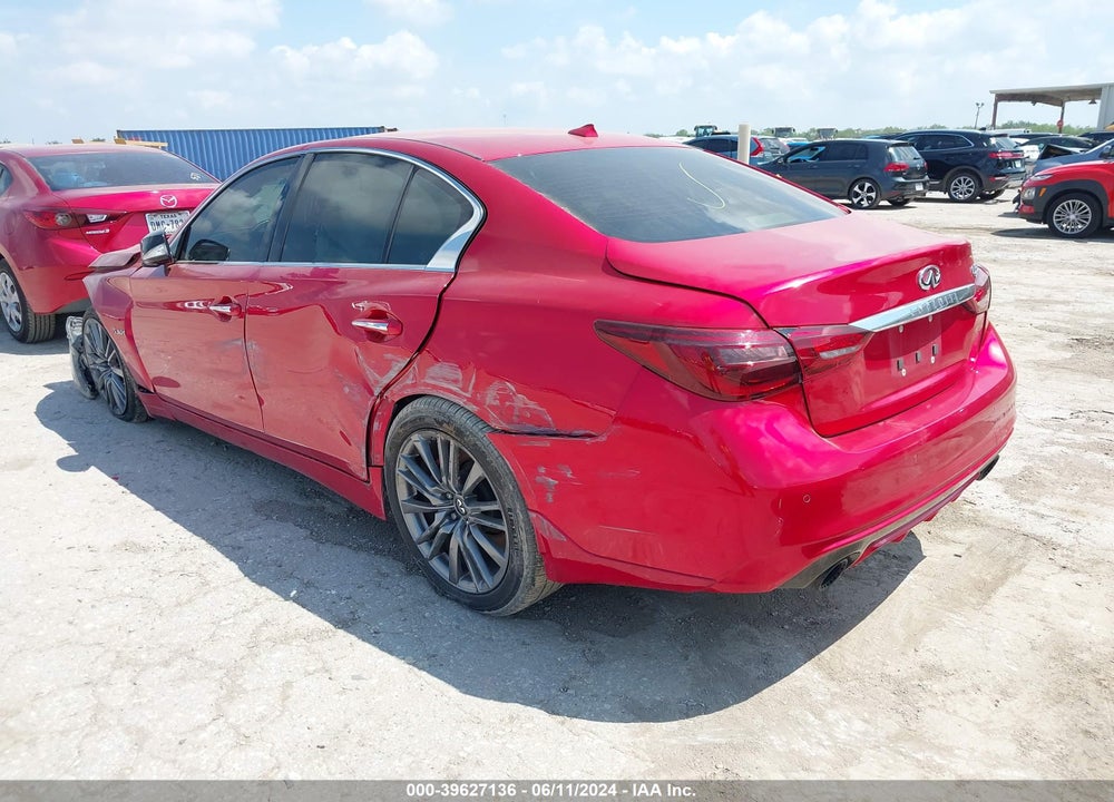 2018 INFINITI Q50 3.0T RED SPORT 400 VIN: JN1FV7AP6JM461085