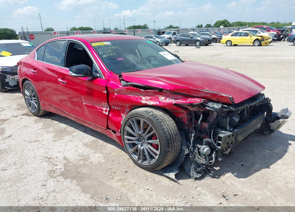 2018 INFINITI Q50 3.0T RED SPORT 400 VIN: JN1FV7AP6JM461085