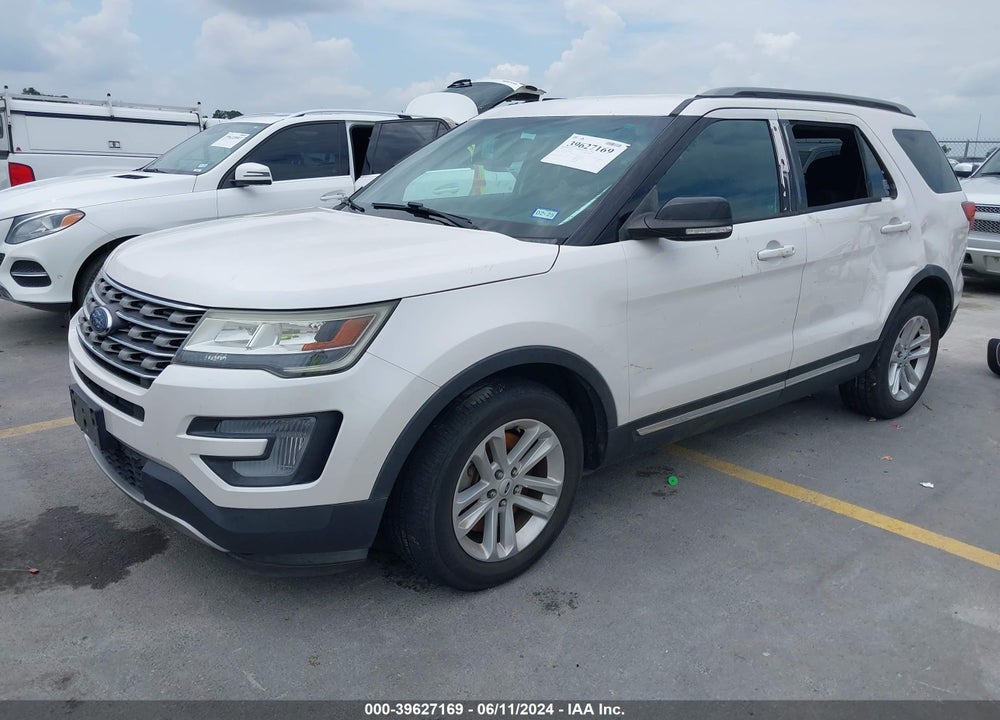 2017 FORD EXPLORER XLT VIN: 1FM5K7DHXHGA48497