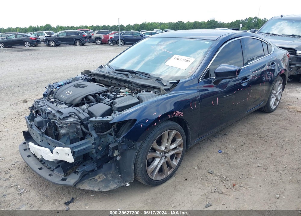 2017 MAZDA 6 TOURING VIN: JM1GL1V56H1110797