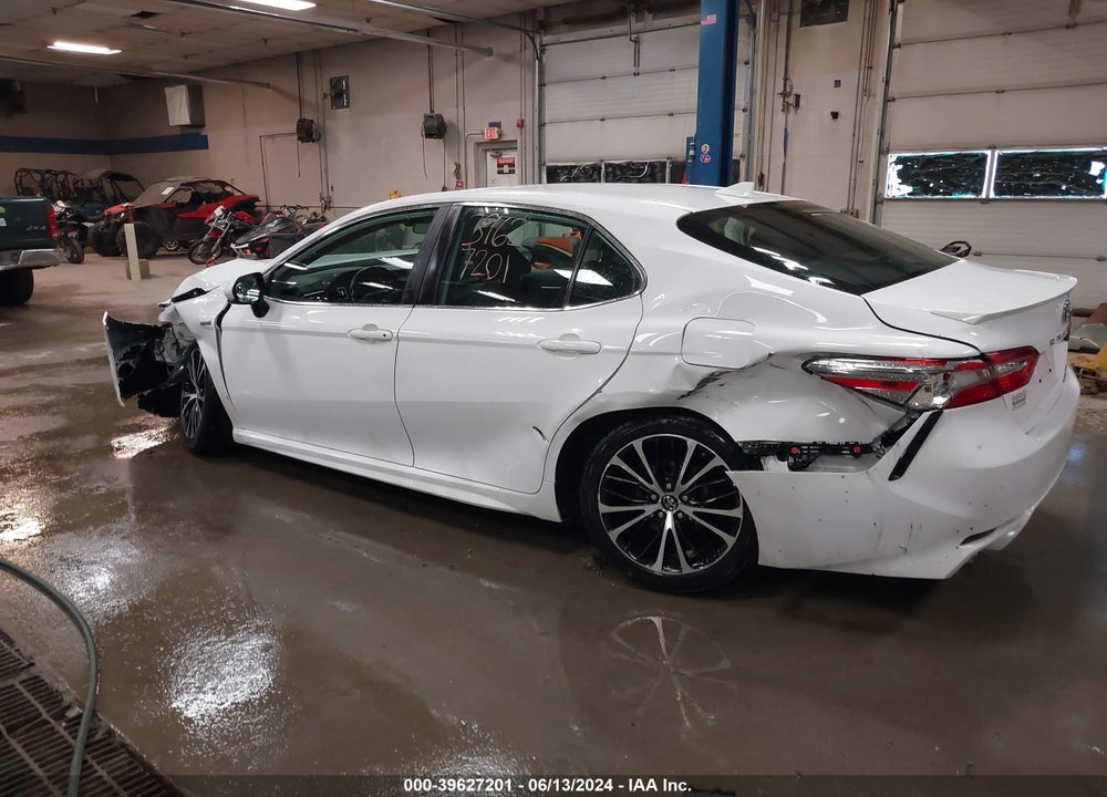 2019 TOYOTA CAMRY HYBRID SE VIN: 4T1B21HK1KU012017
