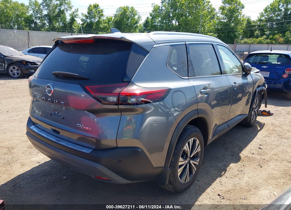 2021 NISSAN ROGUE SV INTELLIGENT AWD VIN: 5N1AT3BB1MC719429