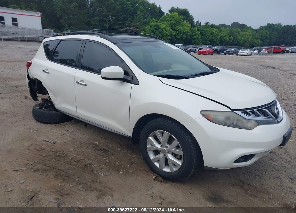 2013 NISSAN MURANO SL VIN: JN8AZ1MU8DW205280