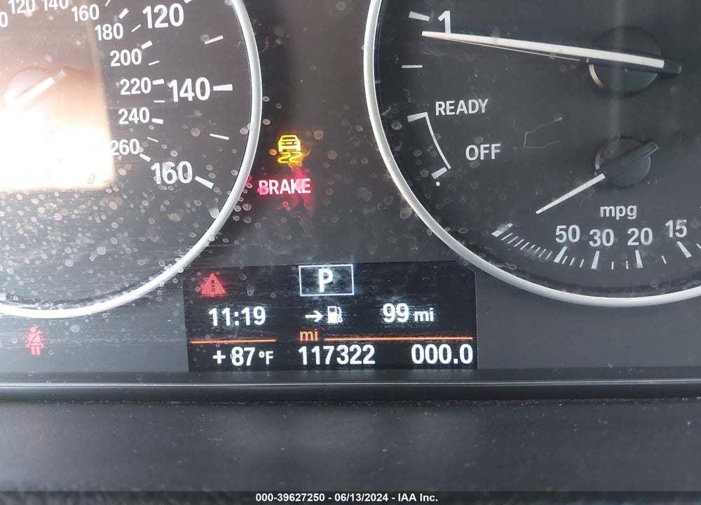 2014 BMW 320I VIN: WBA3B1G5XENN90973