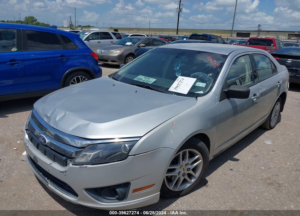 2010 FORD FUSION S VIN: 3FAHP0GA9AR117399