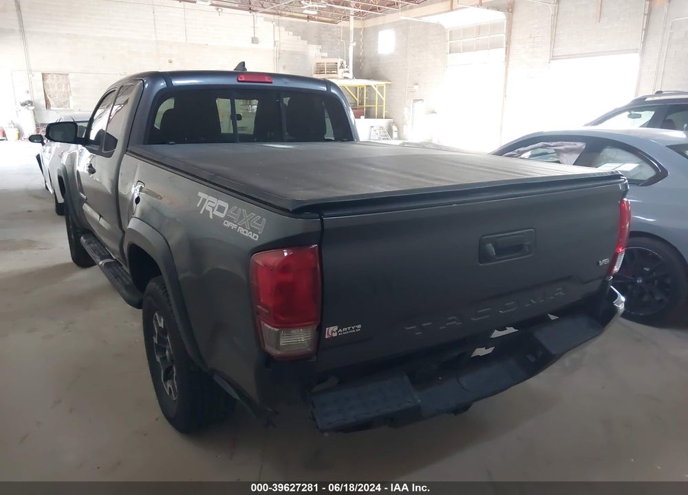 2016 TOYOTA TACOMA TRD OFF ROAD VIN: 5TFSZ5AN8GX027034