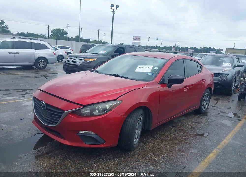 2015 MAZDA 3 I SV VIN: JM1BM1T70F1272790