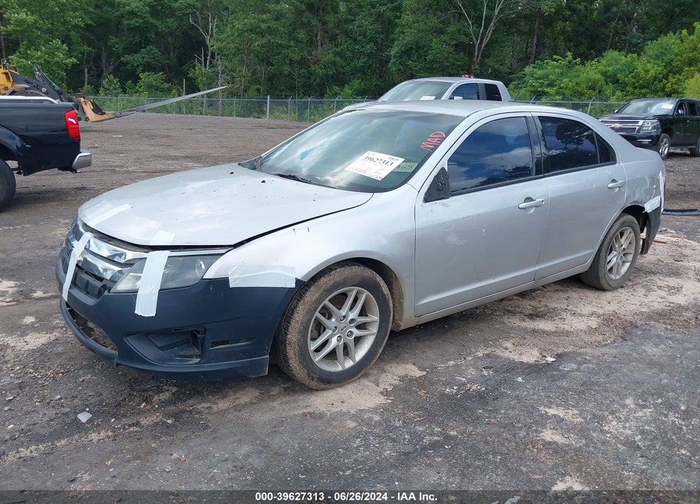 2011 FORD FUSION S VIN: 3FAHP0GAXBR344327