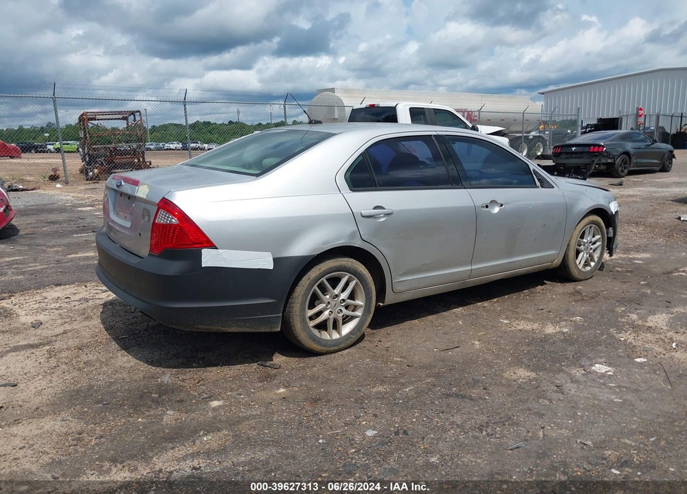 2011 FORD FUSION S VIN: 3FAHP0GAXBR344327