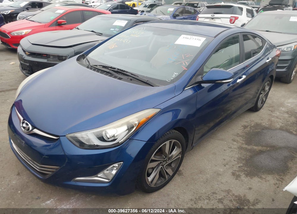 2015 HYUNDAI ELANTRA LIMITED VIN: 5NPDH4AE9FH557528