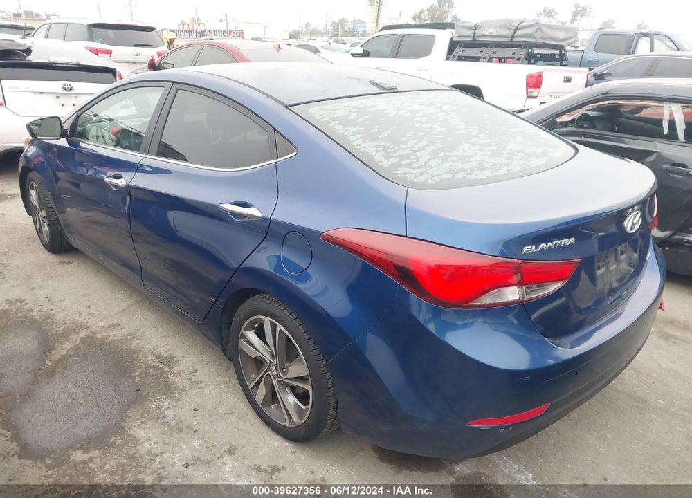 2015 HYUNDAI ELANTRA LIMITED VIN: 5NPDH4AE9FH557528