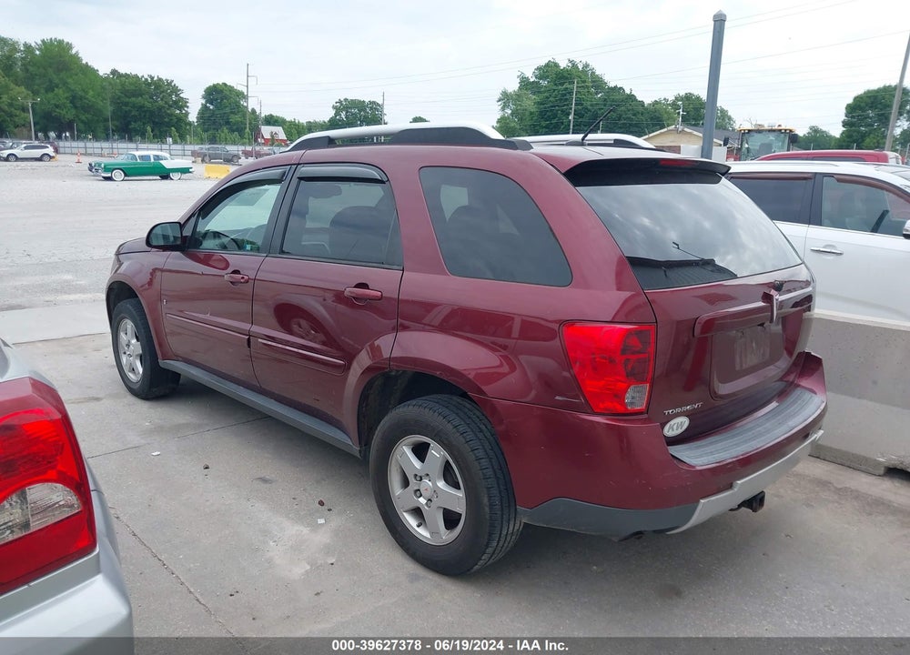 2007 PONTIAC TORRENT VIN: 2CKDL73F376054775