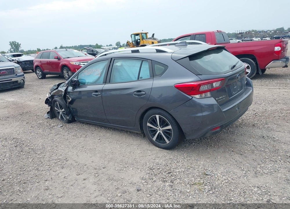 2022 SUBARU IMPREZA PREMIUM 5-DOOR VIN: 4S3GTAV65N3700112