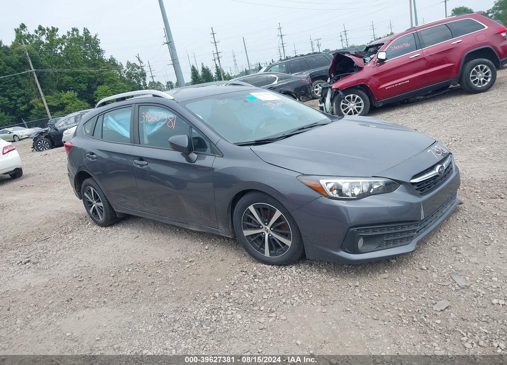 2022 SUBARU IMPREZA PREMIUM 5-DOOR VIN: 4S3GTAV65N3700112