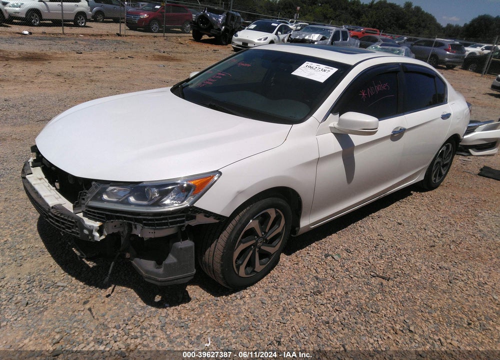 2016 HONDA ACCORD EX-L VIN: 1HGCR2F80GA110824
