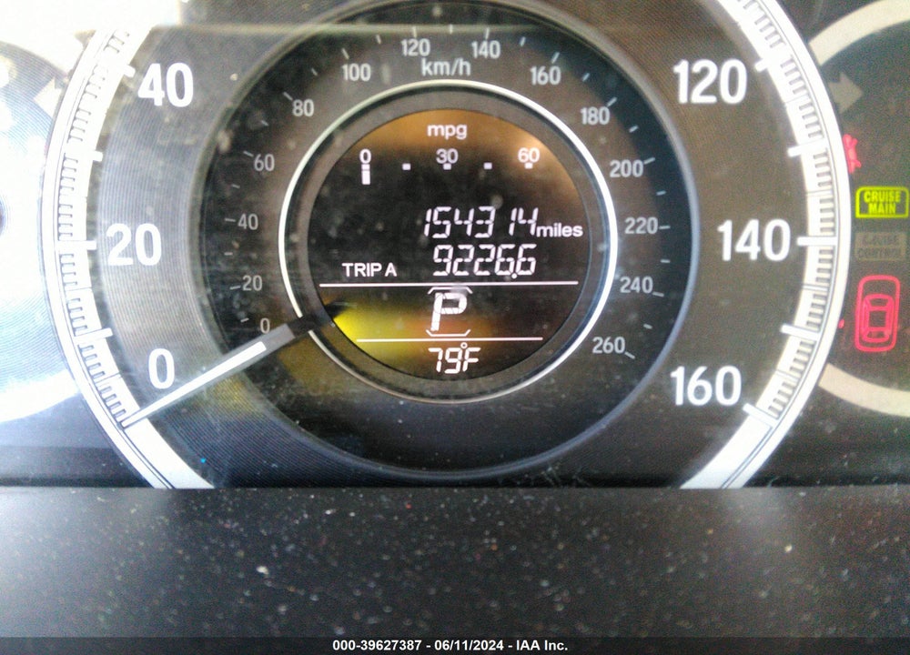 2016 HONDA ACCORD EX-L VIN: 1HGCR2F80GA110824