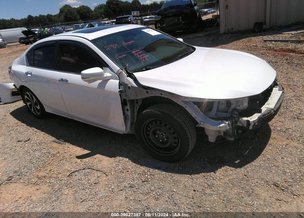 2016 HONDA ACCORD EX-L VIN: 1HGCR2F80GA110824