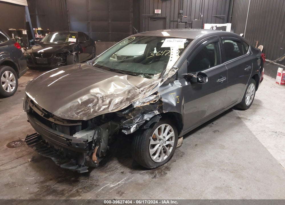 2019 NISSAN SENTRA SV VIN: 3N1AB7AP3KY364752