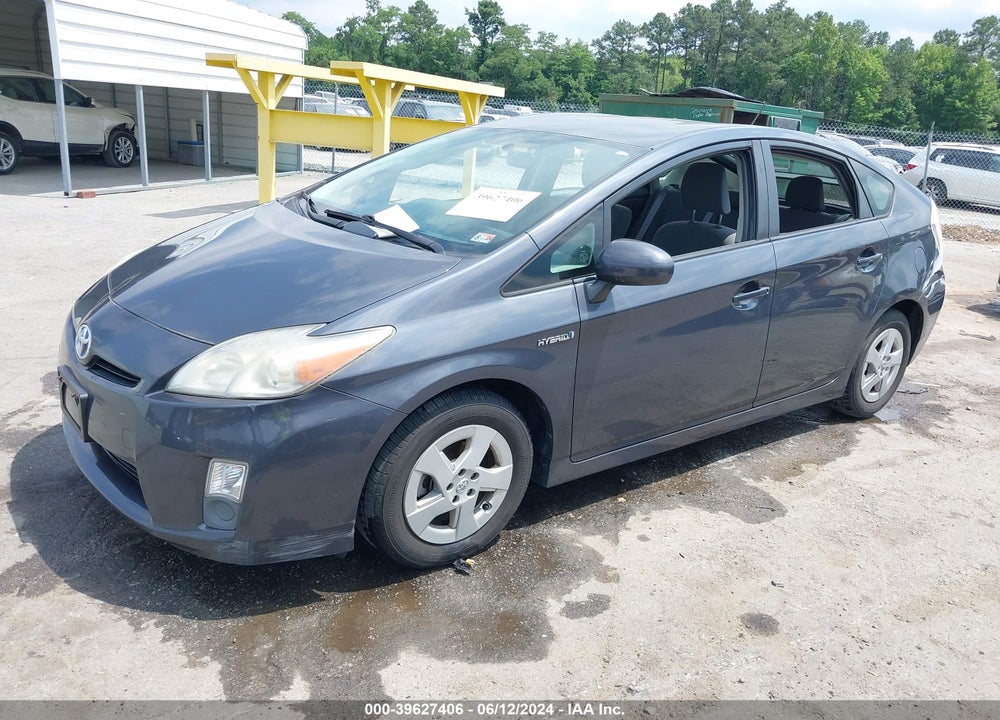 2011 TOYOTA PRIUS TWO VIN: JTDKN3DU2B1449136