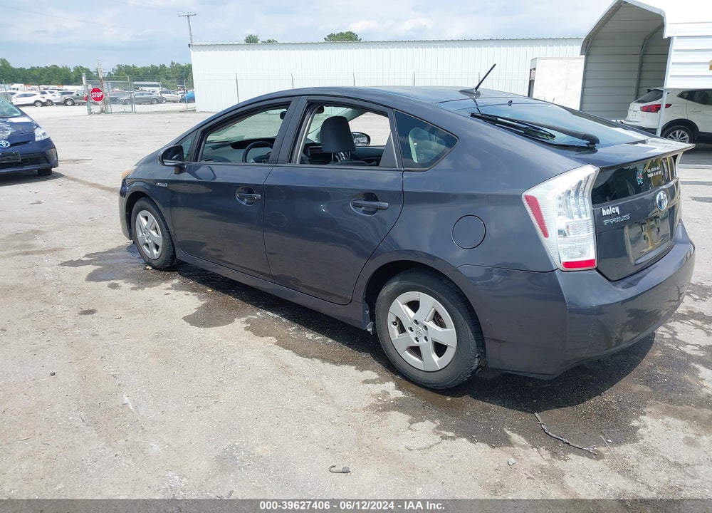 2011 TOYOTA PRIUS TWO VIN: JTDKN3DU2B1449136