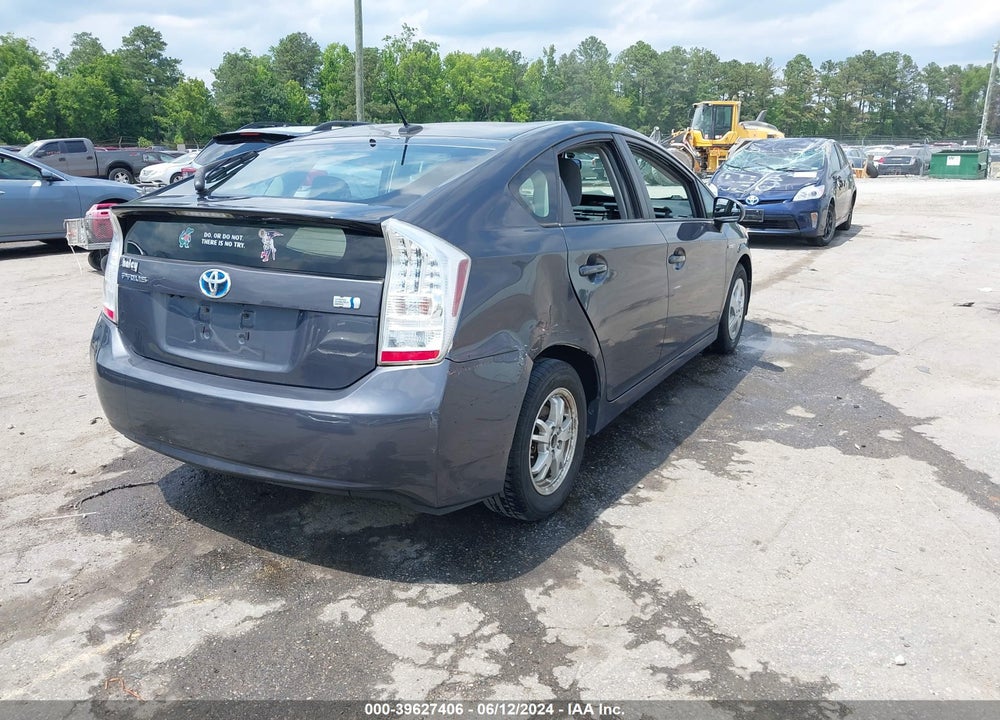 2011 TOYOTA PRIUS TWO VIN: JTDKN3DU2B1449136