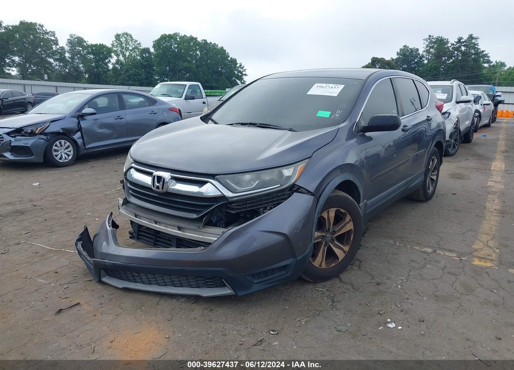 2017 HONDA CR-V LX VIN: 5J6RW5H3XHL001839