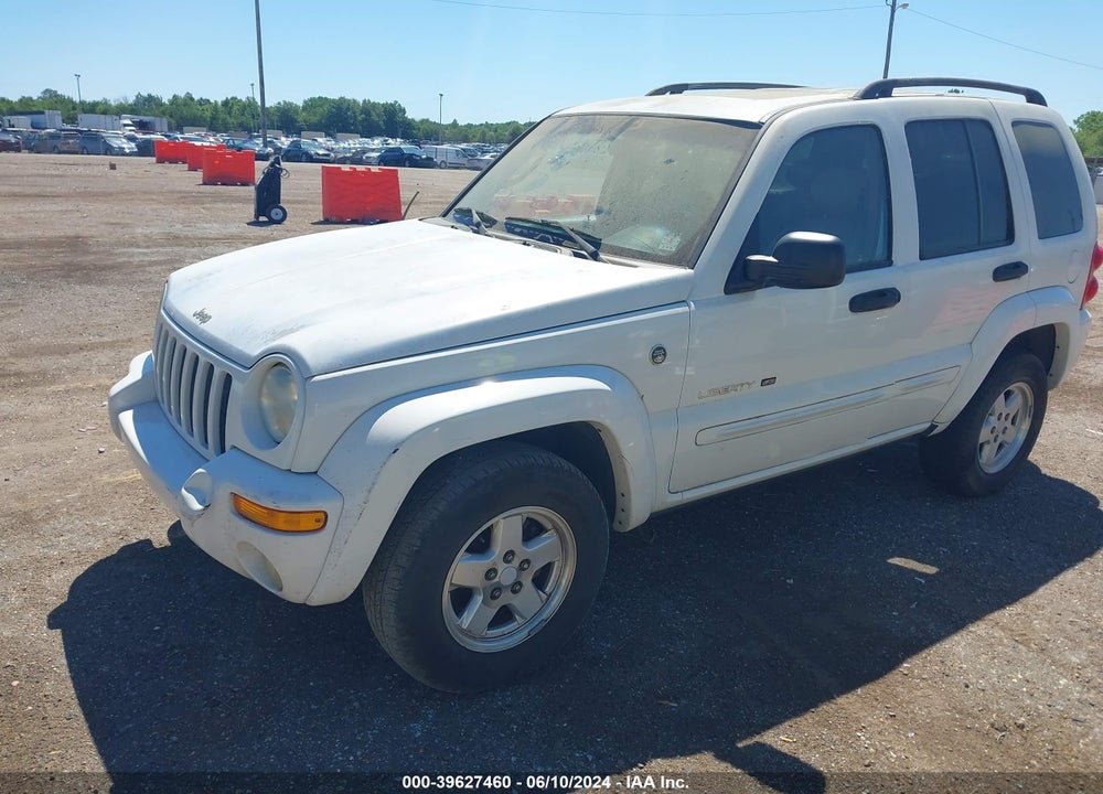 2002 JEEP LIBERTY LIMITED EDITION VIN: 1J4GK58K92W205211
